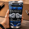 Custom Tumbler - Personalized Father's Day Birthday Gifts For Son - Always Believe In Yourself Champ