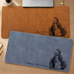 Custom Photo Desk Mat -  Personalized Anniversary Wedding Gifts For Husband And Wife, Him And Her - A Daily Dose Of Us