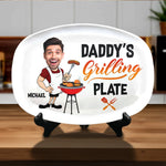 Custom Photo Grilling Gifts for Dads - Personalized Platter