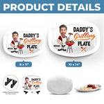Custom Photo Grilling Gifts for Dads - Personalized Platter