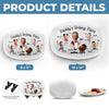 Custom Photo Serving Up Love, One BBQ At A Time - Family Personalized Custom Platter - Father's Day, Gift For Dad, Grandpa