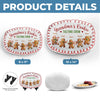 Grandma's Cookie Connoisseurs - Family Personalized Custom Platter - Christmas Gift For Mom, Grandma