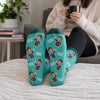 Custom Photo Middle Tube Socks - Personalized  Graduation Gifts For Him, Her - Senior Year Socks