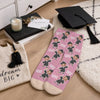 Custom Photo Middle Tube Socks - Personalized  Graduation Gifts For Him, Her - Senior Year Socks