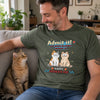 Custom Unisex T-shirt, Premium T-shirt, Hoodie - Personalized Father's Day Gifts For Cat Lovers, Cat Mom And Dad - Cat Hair, Don’t Care