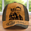 Custom Photo Cap - Personalized Father's Day Birthday Gifts For Dog Cat Lovers, Dog Dad And Mom, Cat Owners - Love Comes With Paws