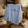 Custom Unisex Sweatshirt, Hoodie With Design On Sleeve - Personalized Christmas Birthday Gifts For Dog Cat Lovers, Dog Dad And Mom, Cat Owners - My Heart Runs On Paw Power