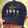 Custom Cap - Personalized Father's Day Gifts For Dad, Grandpa - Built Tough Raised Better