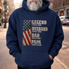 Custom T-shirt, Hoodie - Personalized Father's Day Birthday Gifts For Dad, Grandpa - Legendary Since Day One