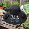Custom Hat With Fans Solar Power - Personalized Garden Gifts For Gardeners - Crazy Plant Lady Vibes