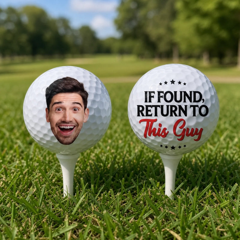 Custom Photo Life Is Better When You Are Golfing - Personalized Custom Golf Ball - Gift For Sport Lovers, Sport Players