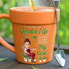 Custom Plant Pot Ceramic Mug - Personalized Birthday Garden Gifts For Gardeners - Chasing The Green Peace