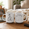 Custom Photo Printed Pottery Mug - Personalized Father's Day, Baby Shower, Gender Reveal Gifts For New Moms, New Dads, New Parents - Tiny Hands, Biggest Love