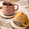 Custom Photo Printed Pottery Mug - Personalized Father's Day, Baby Shower, Gender Reveal Gifts For New Moms, New Dads, New Parents - Tiny Hands, Biggest Love