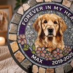 Custom Pet Photo Memorial Gifts - Personalized Stone With Stand