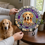 Custom Pet Photo Memorial Gifts - Personalized Stone With Stand