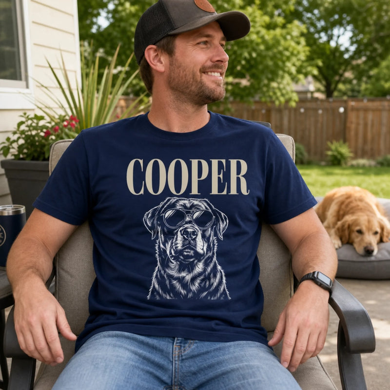 Custom Photo Unisex T-shirt, Premium T-shirt, Hoodie - Personalized Birthday Gifts For Dog Cat Lovers, Dog Dad And Mom, Cat Owners - Paws, Love And Happy Hearts