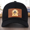 Custom Photo Leather Patch Hat - Personalized Birthday Gifts For Dog Cat Lovers, Dog Dad And Mom, Cat Owners - Real Photo, Real Pet Love