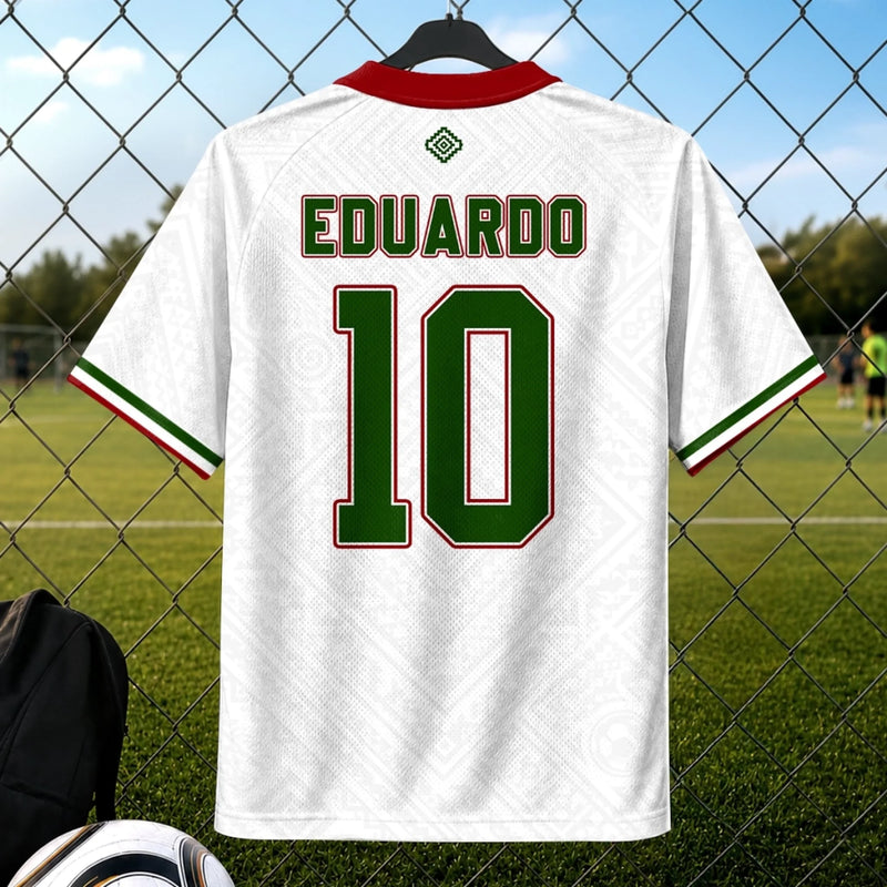 Custom Men's Mexico 2026 Jersey Shirt - Personalized Birthday Gifts For Soccer Lovers, Sports Fans, Sports Lovers - Chasing Football Glory