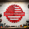 Custom Metal Sign - Personalized Father's Day Gifts For Dad, Grandpa - The Ultimate Handyman's Corner