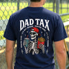Custom Dad Tax Unisex T-shirt - Personalized Father's Day Birthday Gifts For Dad, Grandpa - Professional Snack Inspector