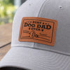 I Know That We Have Pawsitive Vibes - Dog Personalized Custom Leather Patch Hat - Gift For Pet Owners, Pet Lovers