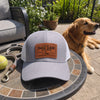 I Know That We Have Pawsitive Vibes - Dog Personalized Custom Leather Patch Hat - Gift For Pet Owners, Pet Lovers