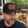 I Know That We Have Pawsitive Vibes - Dog Personalized Custom Leather Patch Hat - Gift For Pet Owners, Pet Lovers