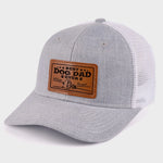 Custom Name Best Dog Dad Gifts - Personalized Leather Patch Hat