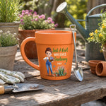Custom Name Gardening Gifts for Gardeners - Personalized Plant Pot Mug