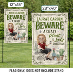 Custom Flag - Personalized Birthday Garden Gifts For Gardeners - Bloom Where You Grow