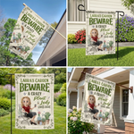 Custom Flag - Personalized Birthday Garden Gifts For Gardeners - Bloom Where You Grow