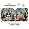 Custom Auto Windshield Sunshade, Car Window Protector - Personalized Birthday Gifts For Dog Cat Lovers, Dog Dad And Mom, Cat Owners - Life’s Better With Paws