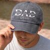 Custom Cap - Personalized Father's Day Birthday Gifts For Dad, Grandpa - The Heart Of Our Family