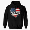 Custom T-shirt, Premium T-shirt, Hoodie - Personalized 4th Of July Gifts For Mom, Grandma - Blessed With Generations Of Love