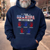 Custom T-shirt, Hoodie – Personalized America 250th Anniversary Gifts For Dad, Grandpa – This Proud Grandpa Belongs To Awesome Kids