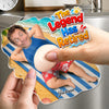 Custom Photo Dad Bod Belly Squishy Acrylic Fridge Magnet – Personalized Father's Day Funny Gifts For Dad, Grandpa –  The Legend Has Retired