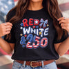 Unisex T-shirt, Premium T-shirt, Hoodie - America 250th Anniversary Gifts For Men And Women – Red White Blue Glitter Style