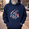 Custom Unisex T-shirt, Premium T-shirt, Hoodie – Personalized America 250th Anniversary Gifts For Dad, Grandpa – You Make Life Beautiful