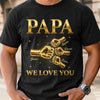 Custom Unisex T-shirt, Premium T-shirt, Hoodie – Personalized Father's Day Birthday Gifts For Dad, Grandpa – Forever Blessed With Dad