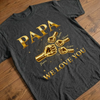 Custom Unisex T-shirt, Premium T-shirt, Hoodie – Personalized Father's Day Birthday Gifts For Dad, Grandpa – Forever Blessed With Dad