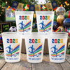 Custom International Soccer Tournament Party Cups - Personalized Birthday Gifts For Soccer Lovers, Sports Fans, Sports Lovers - Fuelling The Football Fever