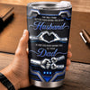 Custom Tumbler - Personalized Birthday Gifts For Dad, Husband - Growing With Love Daily