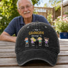 Custom Cap - Personalized Father's Day Gifts For Dad, Grandpa - Built Strong, Raised Better