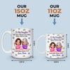 Custom 3D Inflated Effect Printed Mug - Personalized Mother's Day Gifts For Mom, Daughter - Love Beyond Words