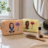 Custom Makeup Bag – Personalized  Best Friend Birthday Gifts For Women, Besties, Sisters, BFF – Beautiful Strong And Loved