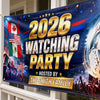 Custom International Soccer Tournament Outdoor Banner - Personalized Birthday Gifts For Soccer Lovers, Sports Fans, Sports Lovers - Cheering Together, Winning Together