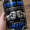 Custom Tumbler - Personalized Father's Day Birthday Gifts For Son - Never Stop Believing In Yourself