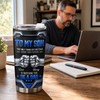 Custom Tumbler - Personalized Father's Day Birthday Gifts For Son - Never Stop Believing In Yourself