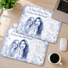 Custom Photo Charging Mat - Personalized Best Friend Birthday Gifts For Women, Besties, Sisters, BFF - Grounded In True, Deep Friendship